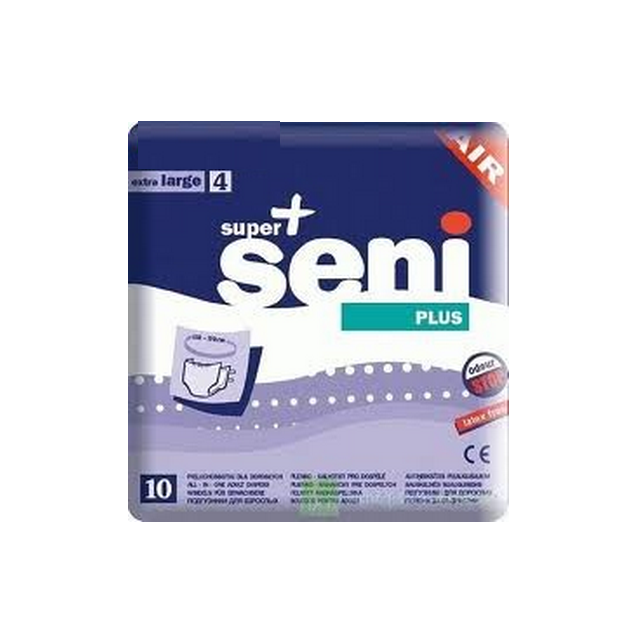 Подгузники для взрослых Super Seni Plus Air Extra Large (10шт)